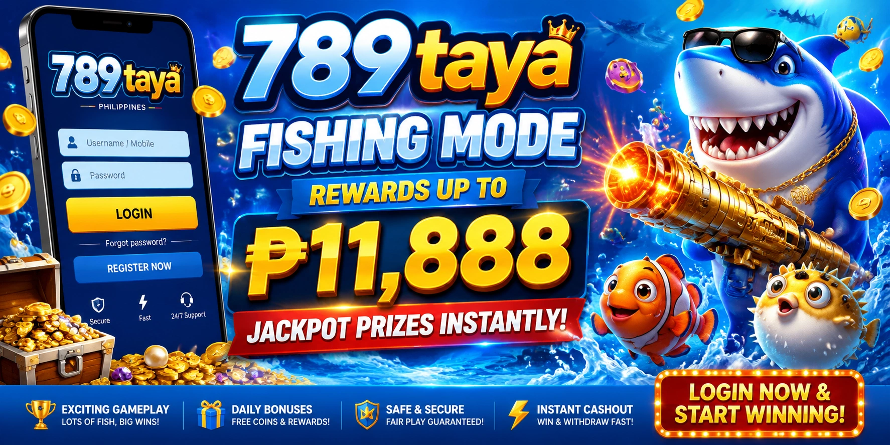 789TAYA Fishing bonus highlight
