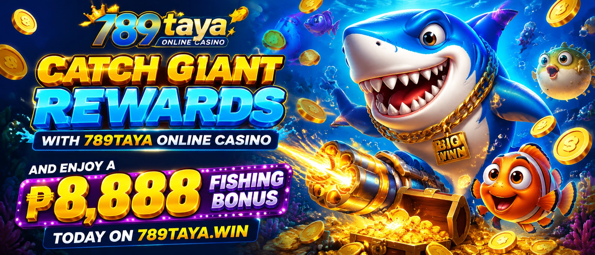 789TAYA Fishing Games With Arcade-Style Rewards banner