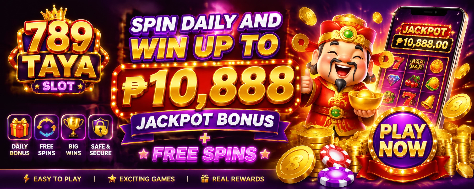 789TAYA Jackpots Guide To Prize-Style Games banner
